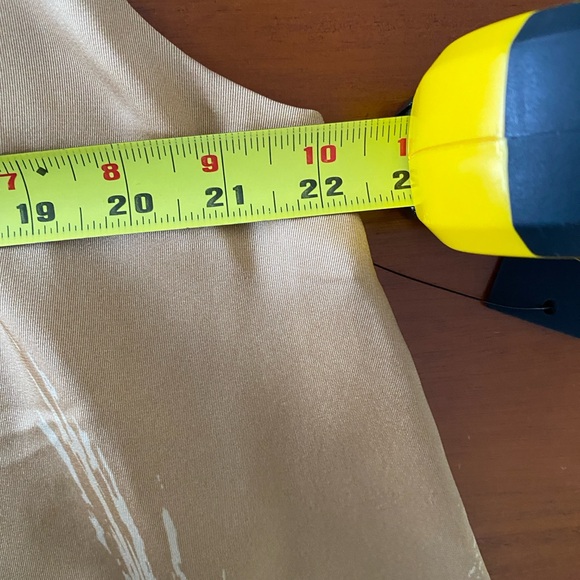 ✨NWT✨Donna Karan New York | Gold Satin Zipper/Gathered Neckline Blouse Sz XL - Picture 14 of 14